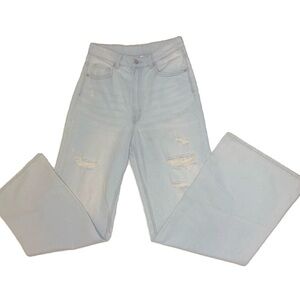 H&M high waisted light washed jeans